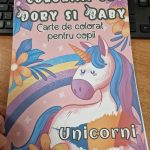 Carte de colorat cu unicorni pentru copii, Coloram cu Dory si Baby, A4, 52 pagini, seria Opin puk photo review