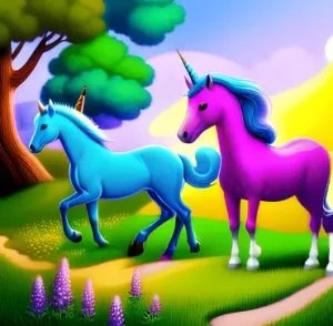 carti de colorat cu unicorni