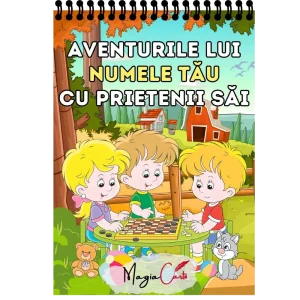 carte copii cu text personalizat