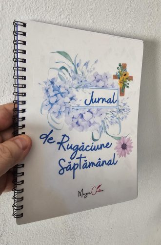 Jurnal de Rugaciune Saptamanal, MAGIA CARTII, A5, 108 pagini, cu spira, agenda nedatata, seria Opin Puk photo review