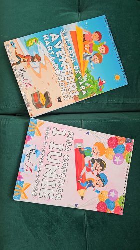 Carte pentru copii cu activitati, Cadou de 1 iunie Ziua Copiilor, A4, Spira, MAGIA CARTII, Seria Opin Puk photo review